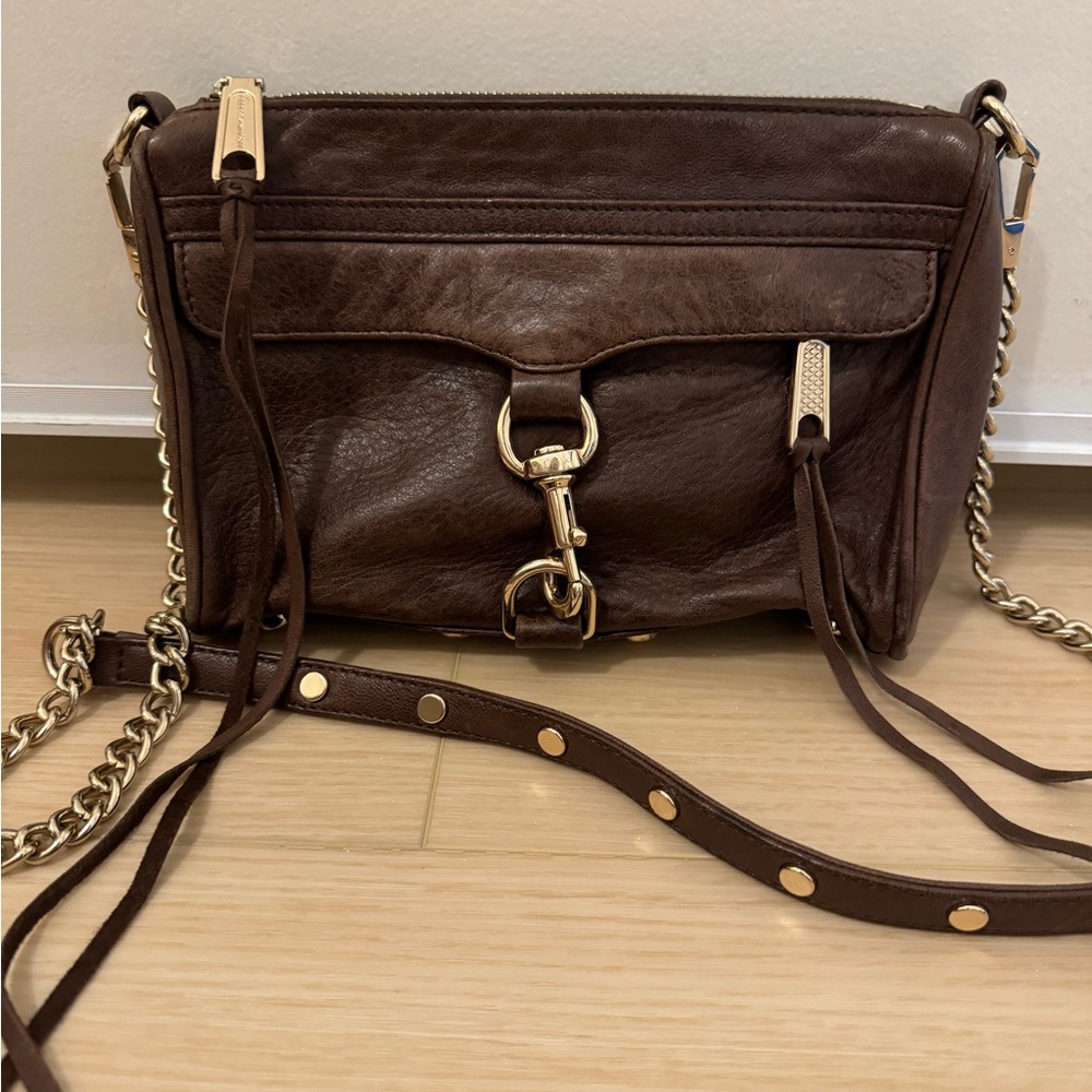Rebecca Minkoff Mac Crossbody Bag - Brown